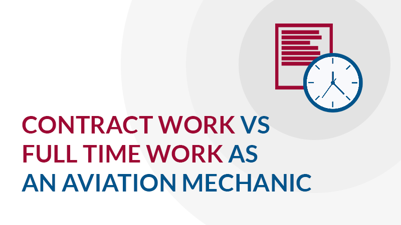 Contract Work vs. Full Time Work Image Banner